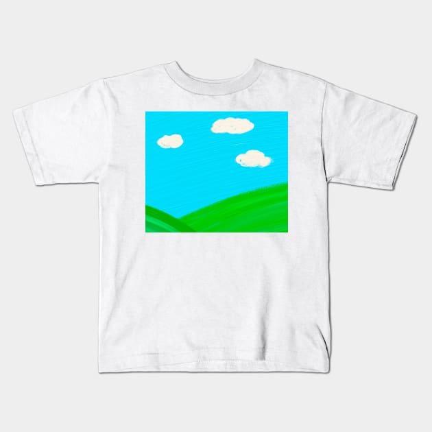 Scenery Kids T-Shirt by timegraf